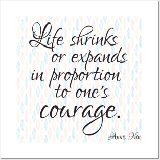 Life's Courage Posters and Art